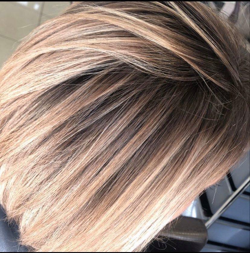 Balayage blond clair ++